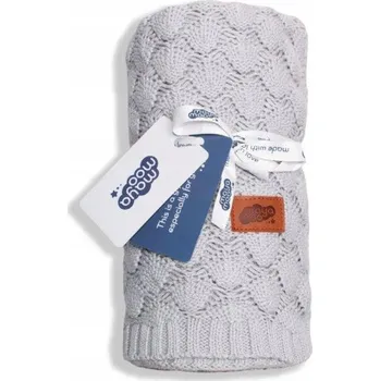 Dětská deka Dětská deka 80x100cm 100% BAVLNA 580g šedá