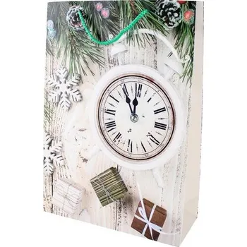 Dárková taška Papírová vánoční dárková taška TORO 44x31x12cm assort