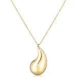 JVD Dámský ocelový pozlacený náhrdelník SSSN0091X20GO45