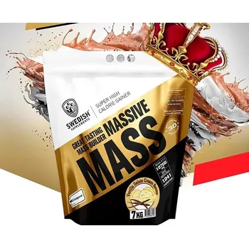 Anabolizér Massive Mass - Swedish Supplements Příchuť: Vanilla Gelato, Balení: 3500 g