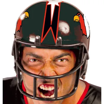 Karnevalový kostým GuircaHelma americký fotbal černá