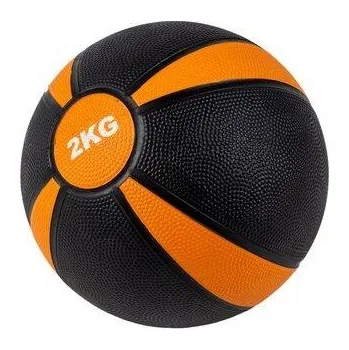 Příslušenství pro fitness Medicinbal 2kg - oranžovo/černý