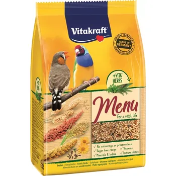 Krmivo pro ptáka Menu exoti 500g