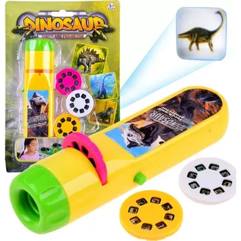 Dětský projektor svítilna s dinosaury
