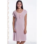 Dámská noční bambusová košilka CARMEN - Růžová, S, Luisa Moretti