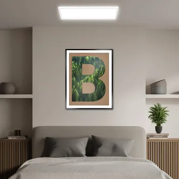 Briloner LED stropní svítidlo Tava A, 58x20 cm, plast, bílá LED 14 W celkem - Doprava zdarma