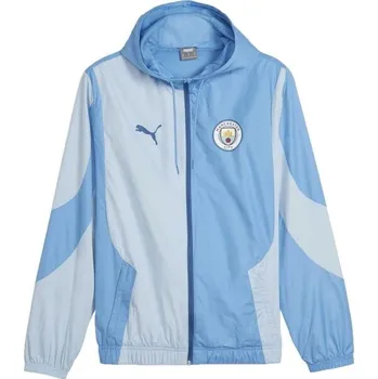 Pánská větrovka Pánská bunda Puma MANCHESTER CITY FC PREMATCH WOVEN JACKET XXL Modrá, Světle modrá