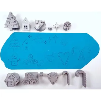 kreativní sada Sada razidel VÁNOCE (12 kusů v sadě) 975