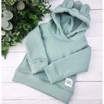 Kulišárny Mikina s kapucí přes hlavu WARM MÁTOVÁ VELIKOST: 110(4-5r)