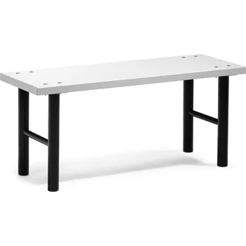 Dílenský stůl Šatní lavice STADIUM, 1000 mm, HPL, šedá