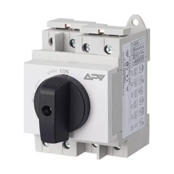 Jistič FVE Hlavní odpojovač Adelid APV 4P, otočný 32A 1200V DC