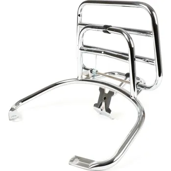 Zavazadlo na motocykl Moto Nostra Nosič zavazadel sklápěcí chrom LX / LXV / S - zadní 50857