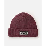 Zimní čepice Rip Curl ICONS REG BEANIE Maroon velikost O/S