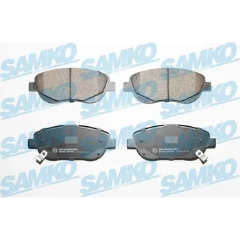 Brzdová destička Sada brzdových destiček, kotoučová brzda SAMKO 5SP1566