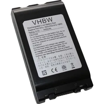 Baterie k notebooku VHBW Baterie pro Toshiba Satellite 6000 / 6100 / 6050 / R10 / R20 / R25, 4400 mAh