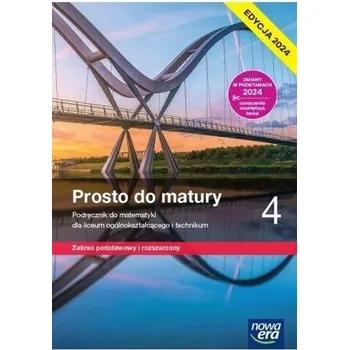 Přírodní věda Matematyka LO 4 Prosto do matury podr. ZPiR - Maciej Antek, Krzysztof Belka, Piotr Grabowski