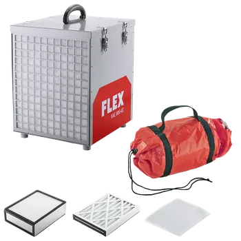 Čistička vzduchu FLEX VAC 800-EC Air Protect 14 Set Stavební čistička vzduchu s filtrací HEPA 14
