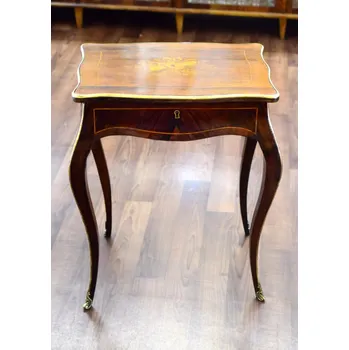 Toaletní stolek Dámský intarzovaný toaletní stolek