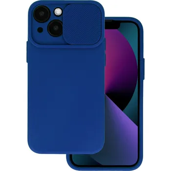 Pouzdro na mobilní telefon Camshield Soft pro Iphone 14 Navy