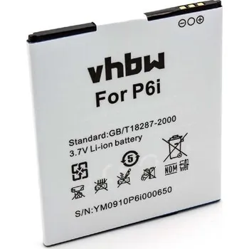 Baterie pro mobilní telefon VHBW Baterie pro Elephone P6 / P6i, 2200 mAh