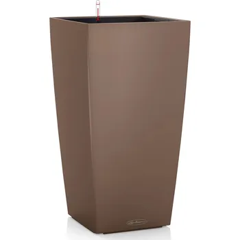 Květináč Plast Květináč béžový Lechuza 22 cm x 22 x 41 cm