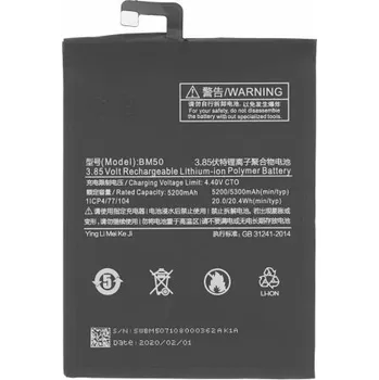 Baterie pro mobilní telefon MPS Baterie pro Xiaomi Mi Max 2, BM50, 5300 mAh