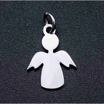 Přívěsek Pro Háčkování Přívěsek anděl 15 x 11,5 mm ocel