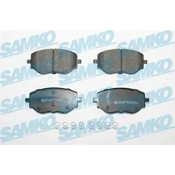 Brzdová destička Sada brzdových destiček, kotoučová brzda SAMKO 5SP2187