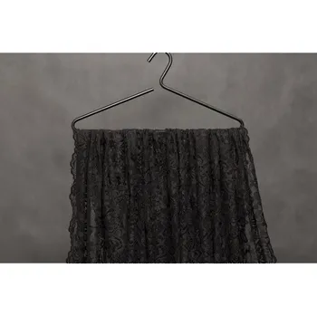 Krajka elastická nylon - Černá