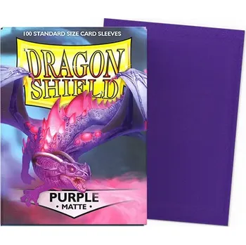 Příslušenství k deskovým hrám Obaly na karty Dragon Shield - Matte Purple - 100 ks