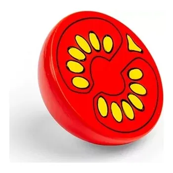 Hra na obchod Bigjigs Toys půlka rajčete 1 ks