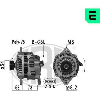 Autoelektrika generátor ERA 210955A
