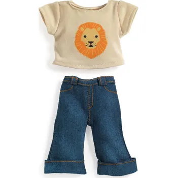 Panenka Lovely Pomea - džíny a tričko pro panenky