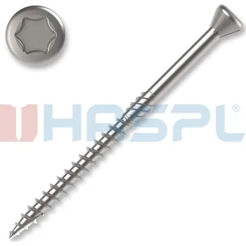 Vrut Ráj dřeva Jacer Vrut terasový 5,0x70 zápust.hl. TX25 A2 nerez Příslušenství - Spojovací materiál