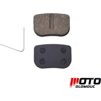 Brzdová destička Brzdové destičky (minicross+mini ATV, koloběžky) - sada 2ks