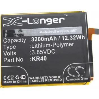 Baterie pro mobilní telefon VHBW Baterie pro Motorola Moto One Vision / XT1970, 3200 mAh