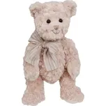 BK PIERROT medvěd s velkou krémovou mašlí (40 cm) Bukowski Design