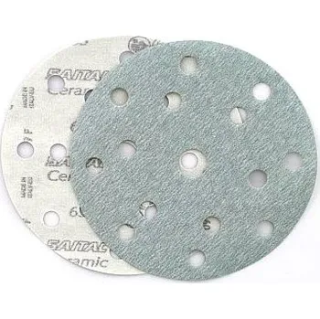 Brusný papír SAIT Disk brusný papír na suchý zip V6S 150 mm P60 F15 SAITAC