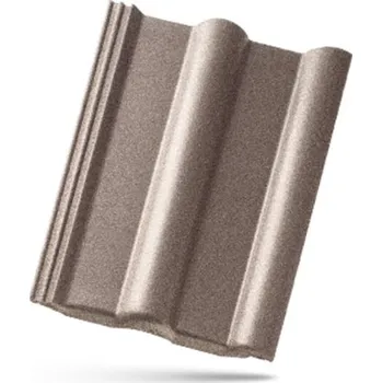 Střešní krytina BRAMAC CLASSIC STAR - betonová taška základní 1/1 - mocca metalic