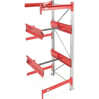 Dílenský regál Regál na kabelové cívky ULTIMATE, přídavný, 2500x950x1100 mm