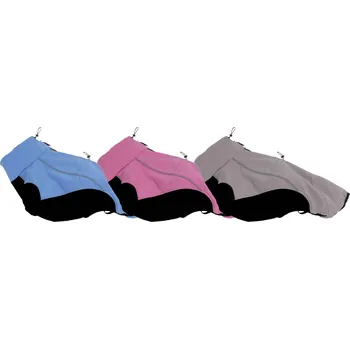 Obleček pro psa I love pets Ramia softshelová bunda pro psa Barva: Šedá, Délka zad (cm): 49, Obvod hrudníku: 65 - 69 cm