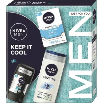 Kosmetická sada Nivea dárková sada NIVEA MEN dárkový box BALM COOLING