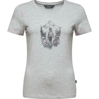 Dámské tričko Triko Chillaz Saile Mountain Paradise Dámské Barva: grey melange, Velikost: 40
