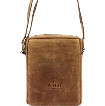 Kabelka Pánské crossbody Wild 250586-MH světle hnědá