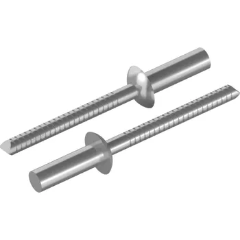 Nýt nerez_solar_martim ISO 15985 trhací nýt plochá hlava uzavřený těsnící, nerez A2 Varianta: ISO 15985 trhací nýt plochá hlava uzavřený těsnící - A2/C1 - 3,2X10 - CR: 3-5 mm
