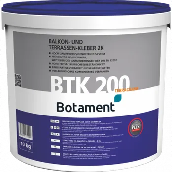 Průmyslové lepidlo Botament BTK 200 Terrachamp, 10 kg - lepicí tmel na balkóny a terasy
