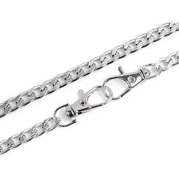 Galanterie Řetízek na kabelku s reliéfem 120 cm nikl