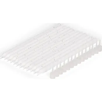 Dortová svíčka Svíčky Patisse – bílé s glitry (12 ks)