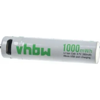 Článková baterie VHBW Li-Ion baterie 1,5V / AAA, 280 mAh