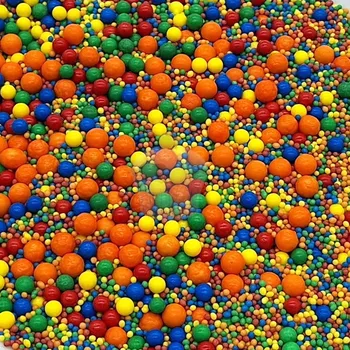 Jedlá dekorace na dort Caketools Cukrové perličky - Velký malý karneval - 50g